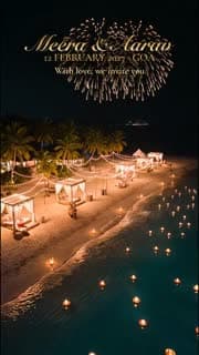Goa Beach 3D invitation: finale