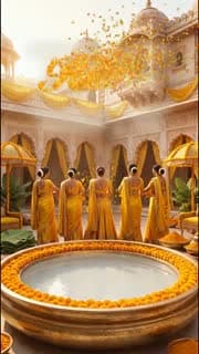 Royal Rajasthan 3D invitation: functions