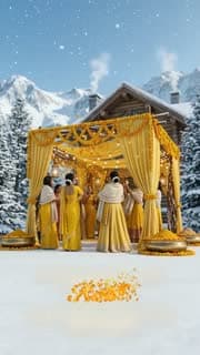 Snow Mountain 3D invitation: functions