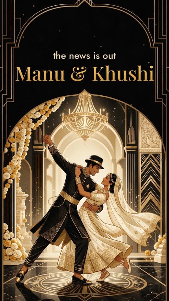 Swing Soirée — english wedding invitation music