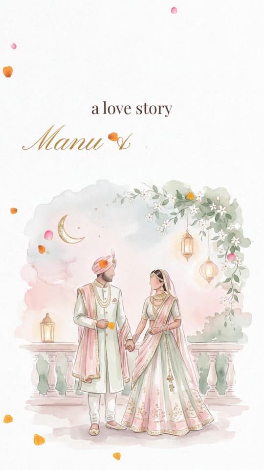 Watercolour Duet — english wedding invitation song