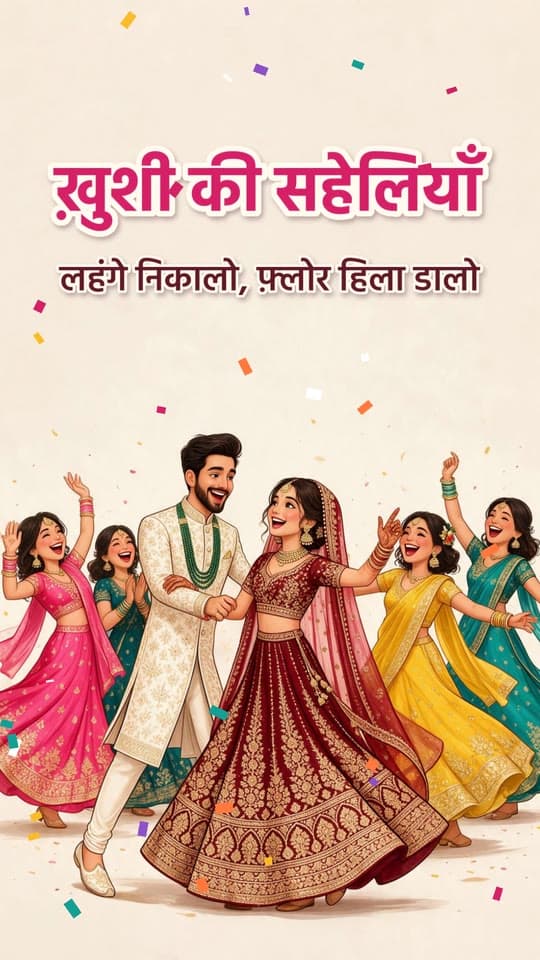 Yaaron Ki Shaadi — hindi wedding invitation song for friends