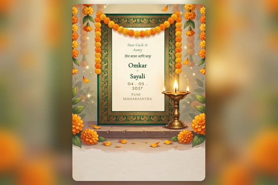 Heritage Courtyard wedding invitation design