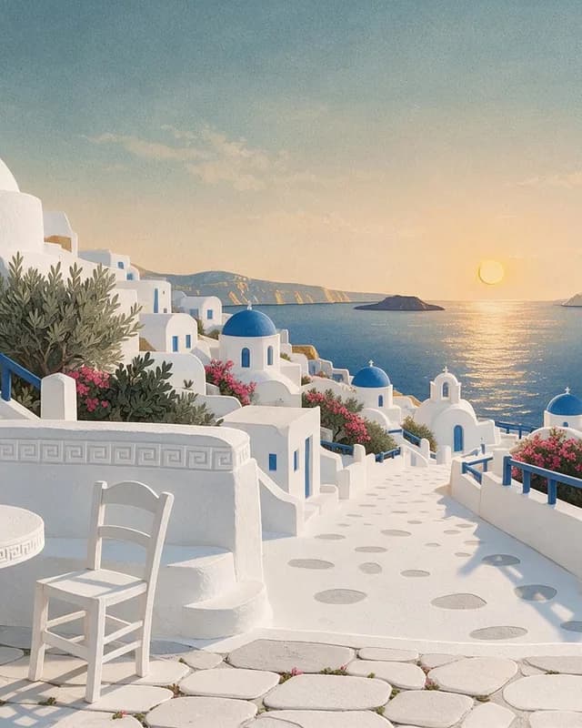 Azure Cliffs wedding invitation artwork