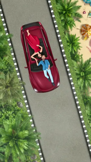 Coastal Drive, Caricature film