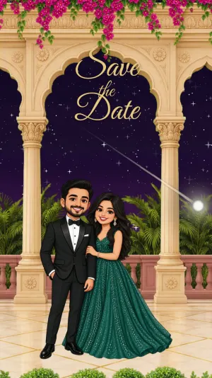 Moonlit Colonnade, Caricature film