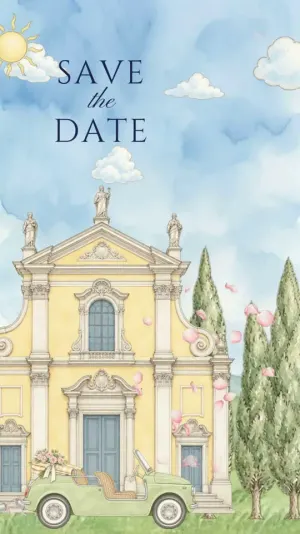 A Night to Remember, Animated save the date