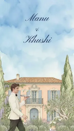 Moonlight in Provence, Animated save the date