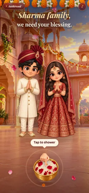 Aashirwad, Family save the date
