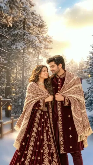 Snow Mountain, 3D save the date film