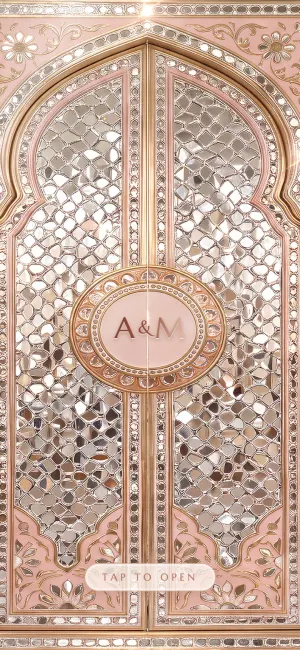 Sheesh Mahal, Embroidery website invite